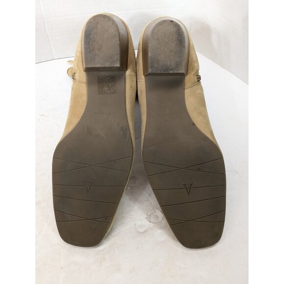 Aquatalia Women's Brown Sandi Suede Leather Side Zip Boots Shoes Size US 9.5 M - Picture 11 of 16